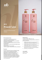 Kit Alisado Power Liss NB - Alisado Progresivo para Cabello Rubio y Decolorado