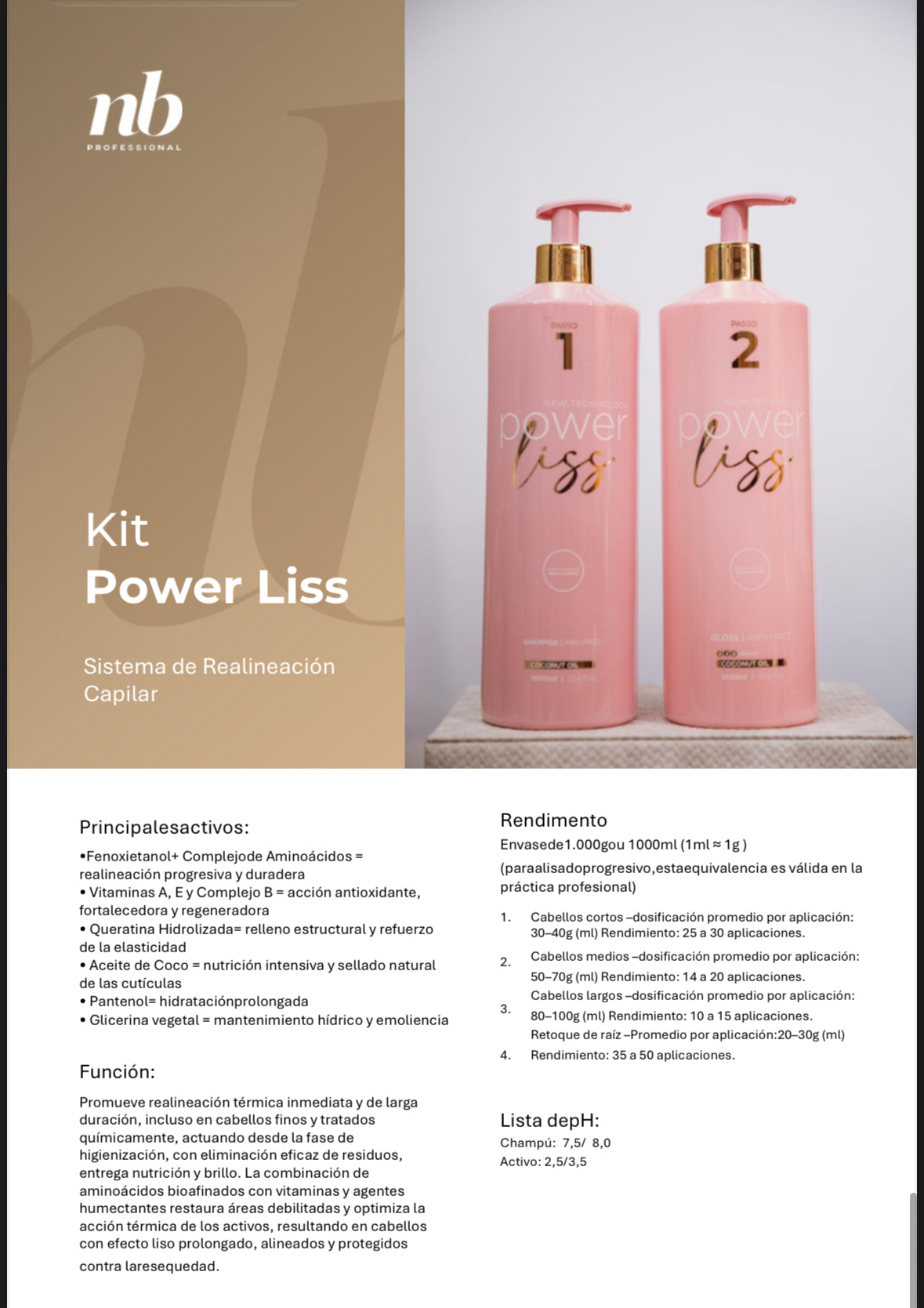 KIT ALISADO POWER LISS