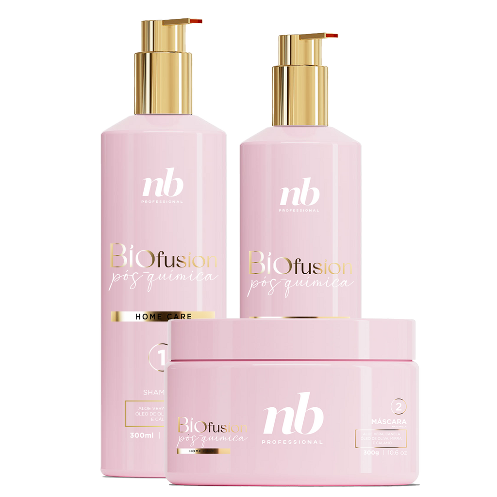 Kit Bio Fusion Home Care 300ml - Cuidado Post Química para Casa