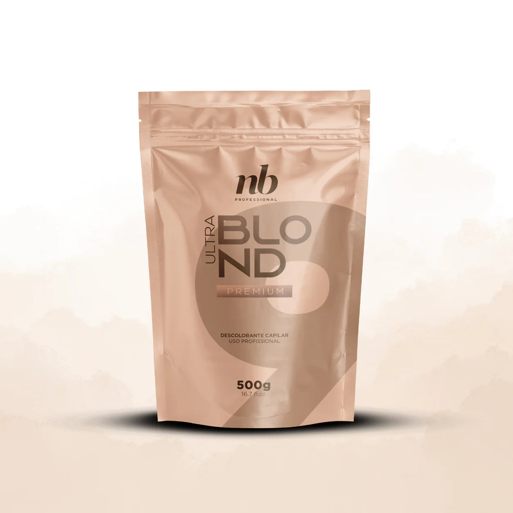 Ultra Blond Polvo Decolorante NB 500g - Aclarante Control para Cabello Fino